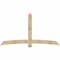 Ekena Millwork Bellingham Rough Sawn Timber Gable Bracket, Douglas Fir, 96"W x 52"H x 2"D x 6"F, 13/12 Pitch GBW096X52X0206BEL00RDF - alternate 1